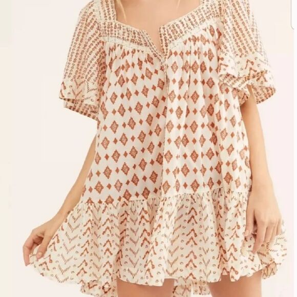 Free People Dresses & Skirts - Free People Hearts Desire Tunic in XS